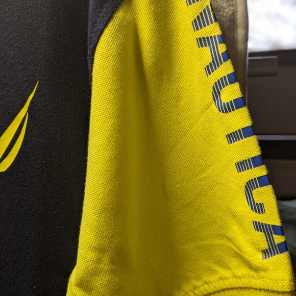 NWT Nautica Sport Blue Shirt - Picture 2 of 8